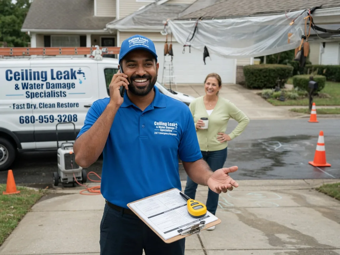 Ceiling Leak Cleanup Husser, LA FAQs