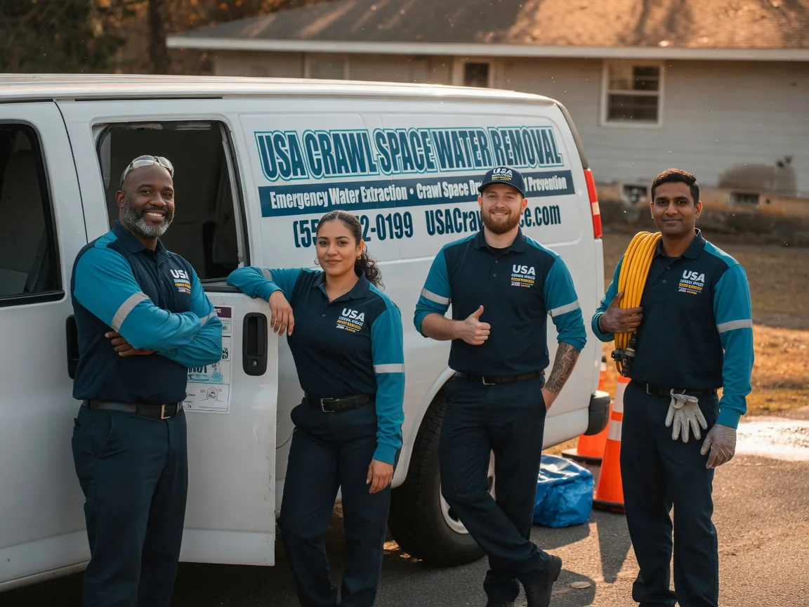 Crawl Space Water Removal company in Husser, LA